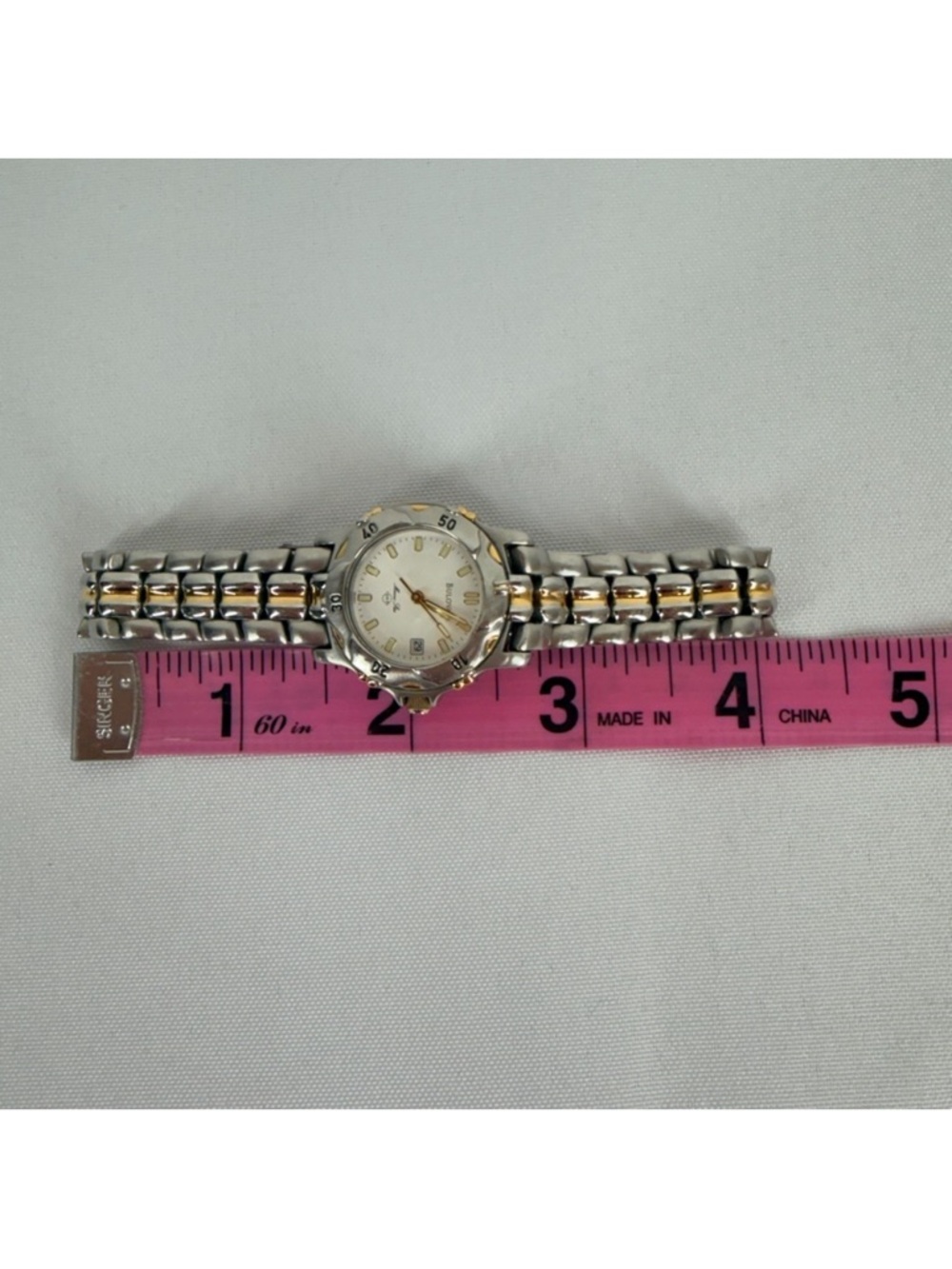 Bulova Marine Star 100M Two Tone Stainless Steel Women’s Watch 98M39. - Picture 16 of 17